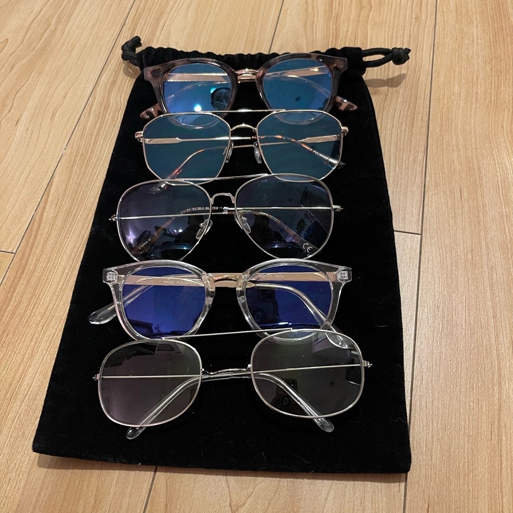 Blue light glasses variety